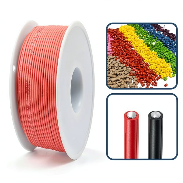 22 Gauge PVC Electrical Wire 300V 22 AWG UL1007 Solid Core Tinned Coated Copper Wires 3 Color (Black, Red, Yellow) 7m Each Cable Hook Up Wire Kit for 3D Printer, Model Car-2