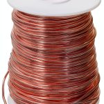 Bare Copper Wire, Bright, 18 AWG, 0.04" Diameter, 195' Length (Pack of 1)-0