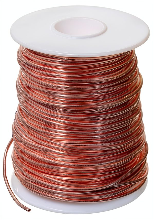 Bare Copper Wire, Bright, 18 AWG, 0.04" Diameter, 195' Length (Pack of 1)-0