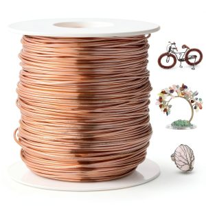 99.9 Soft Bare Copper Wire 20GA 328FT CREATZONE Garden & Jewelry Wire-0