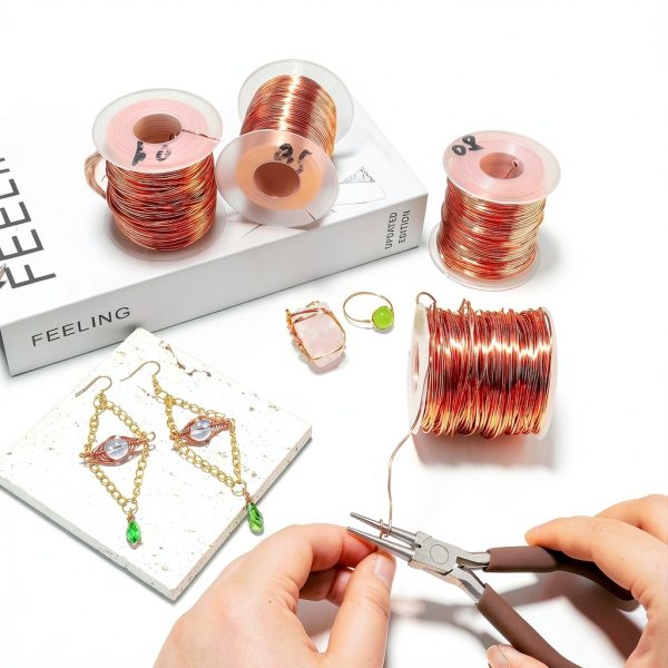99.9 Soft Bare Copper Wire 20GA 328FT CREATZONE Garden & Jewelry Wire-7