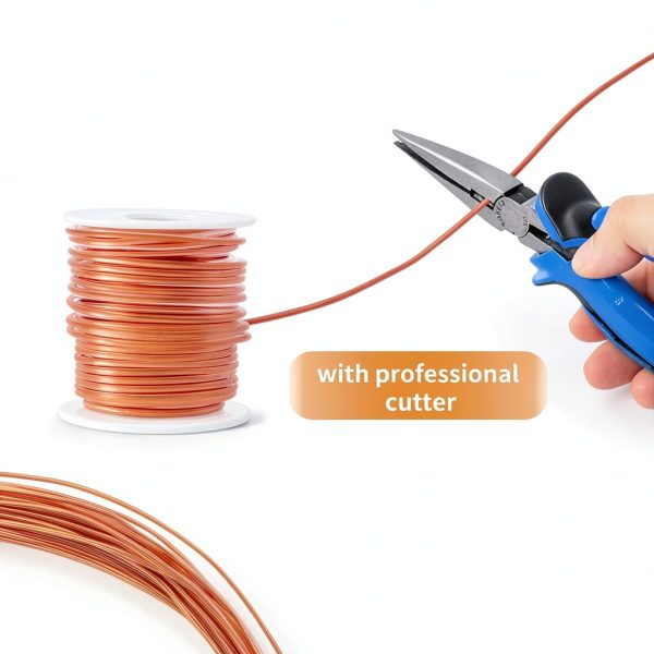 ELECTRAPICK Copper Wire, 99.9% Soft Pure Bare Copper Wire for Gardening, Electroculture, Jewelry Making Craft, Beading, Ground Wire & DIY,16 Gauge/ 1.3 mm Diameter, 1 Pound, 127 Feet/ 39m-4