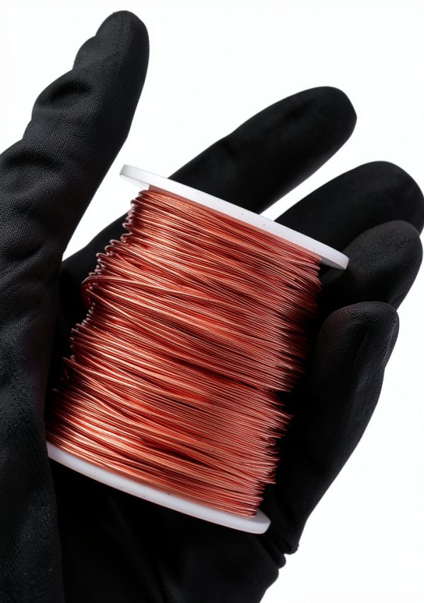VERNUOS Soft Copper Wire, 24 Gauge, 800 Feet, Bare Copper Wire, Bright,1 Pound Spool-3