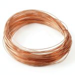99.9% Half Hard Copper Wire 26 Gauge 0.4mm 15m Spool for Jewelry-0
