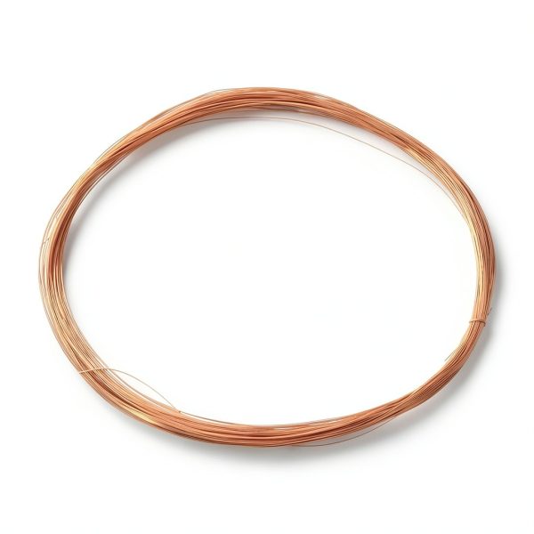 33 Feet Solid Bare Copper Wire, 32 Gauge 99.9% Pure Copper Wire 0.2mm Soft Beading Wire Metal Plant Stem Ties for Jewelry Craft (10m)-0