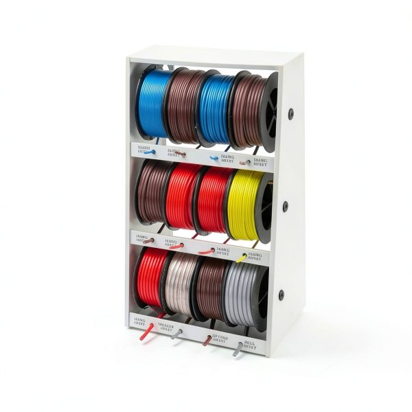 Max Value Hardware 400 ft Wire Storehouse 12 Spools AWG 10-22 Copper Wire for Boats, Cars, Appliances, TV, Stereo-0