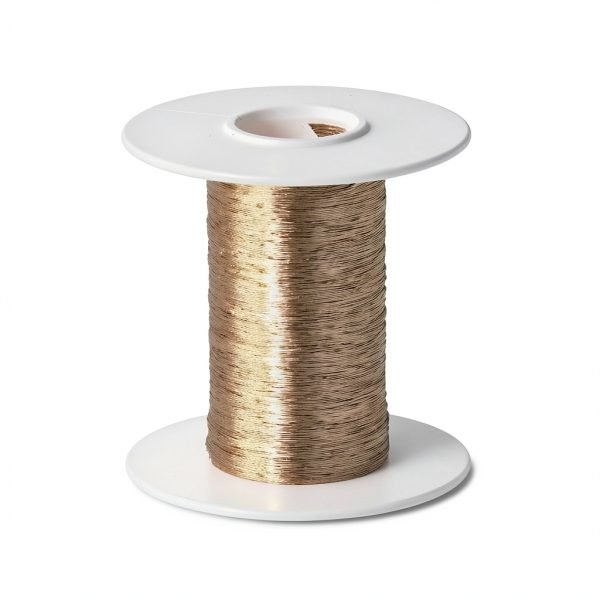 Bare Copper Wire Buss Wire 36 AWG 100' Length Natural Remington-0